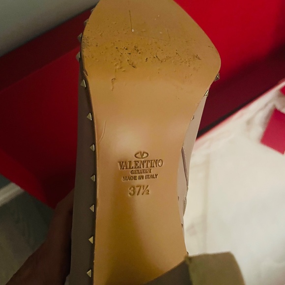 VALENTINO GARAVANI Rockstud Spike leather boots - Picture 4 of 4
